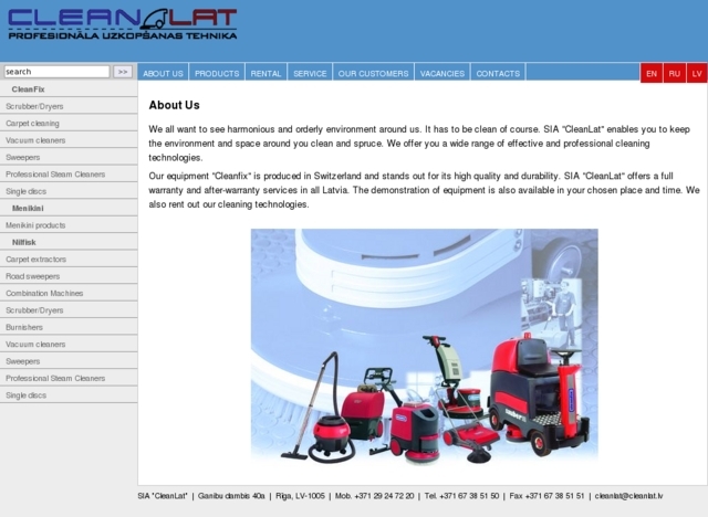 CleanLat, SIA